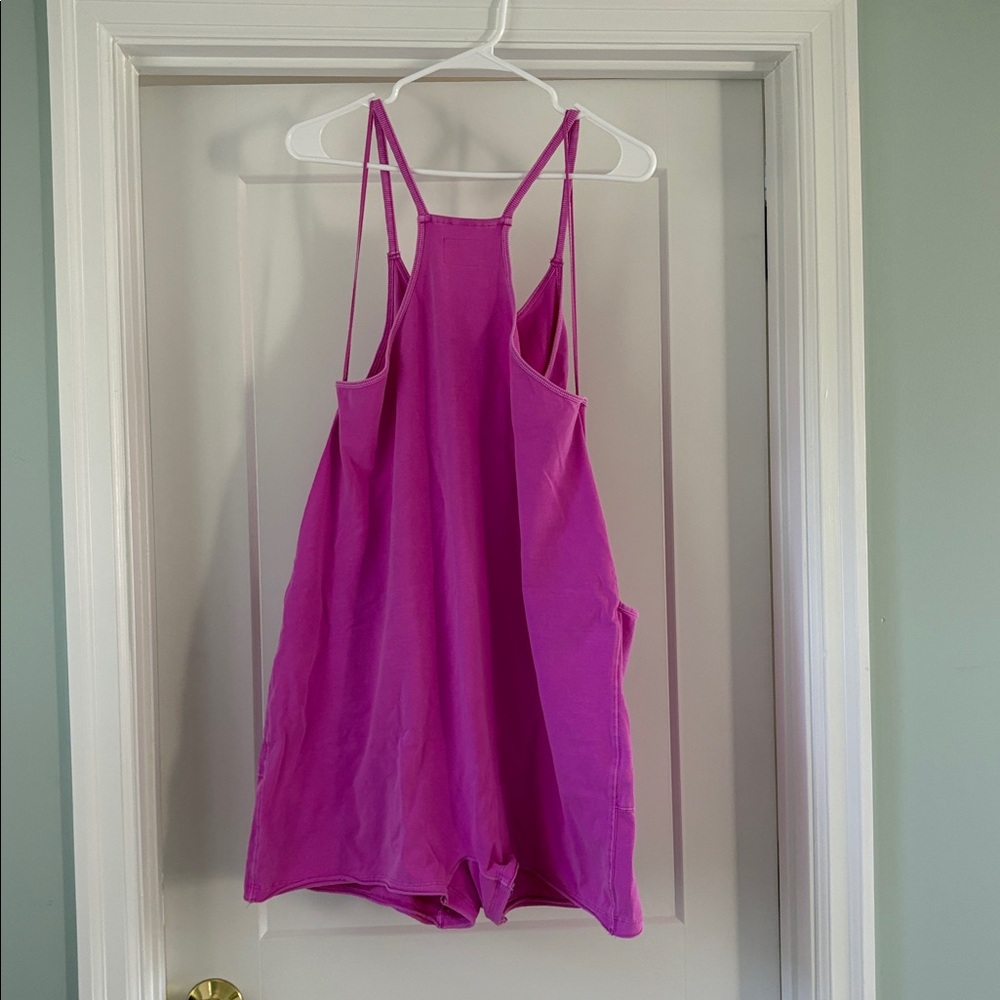Free People Movement Hot Shot Romper - Halter purple Size Medium - Picture 3 of 3